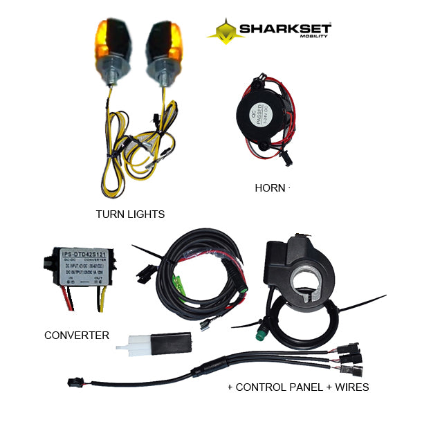 SHARKSET Turn light+horn kit "NINEBOT MAX G30"