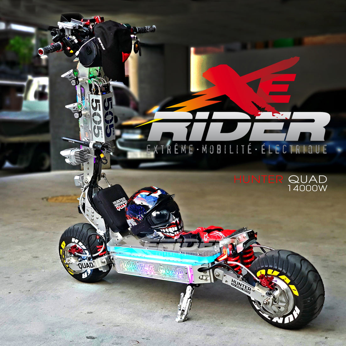 HUNTER QUAD Electric scooter 4 motors 
