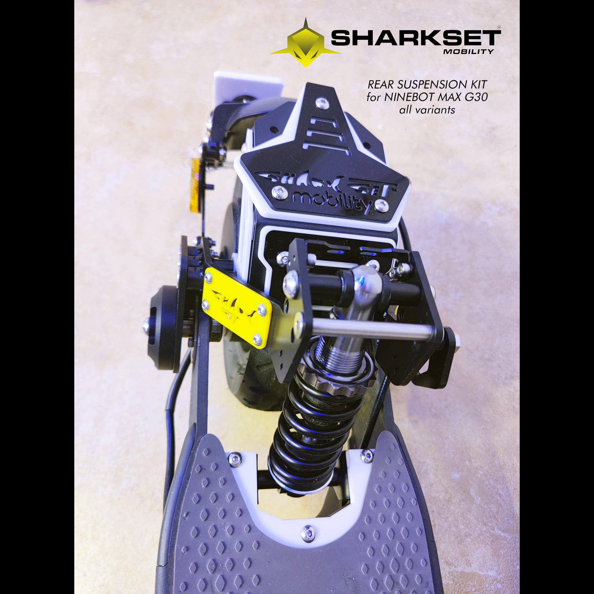Sharkset Suspension arrière pour Ninebot Max G30 - My Mobelity